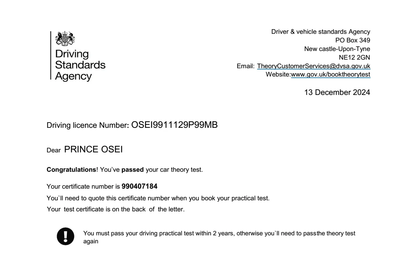 UK Driving Licence,dvla change address